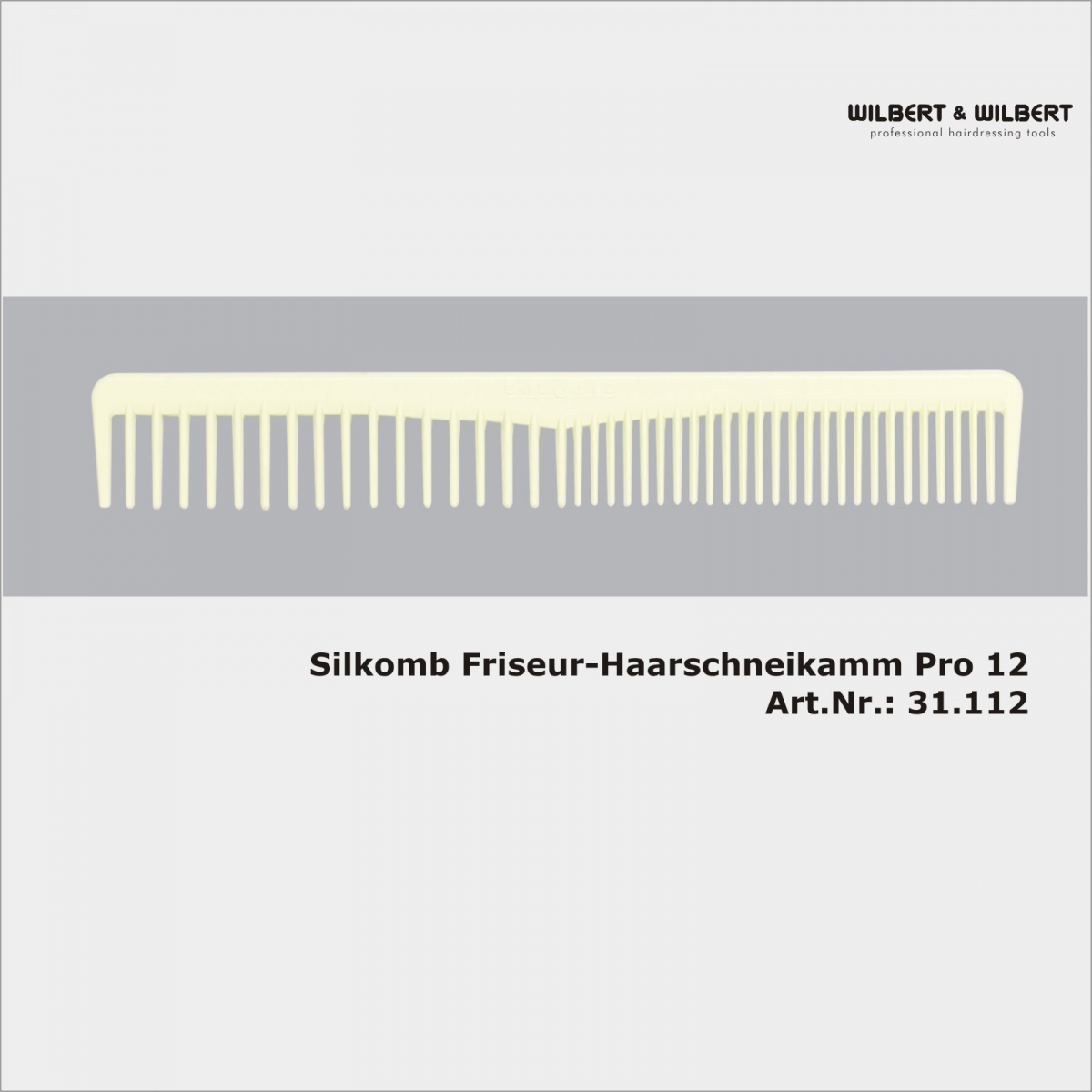 SILKOMB*   Silikonkamm PRO12  Art.Nr.:31.112