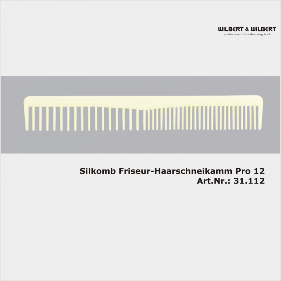 SILKOMB*   Silikonkamm PRO12  Art.Nr.:31.112