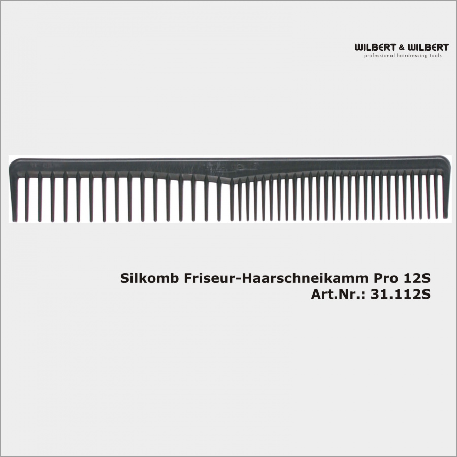 SILKOMB* PRO12 schwarz  Art.Nr.:31.112S