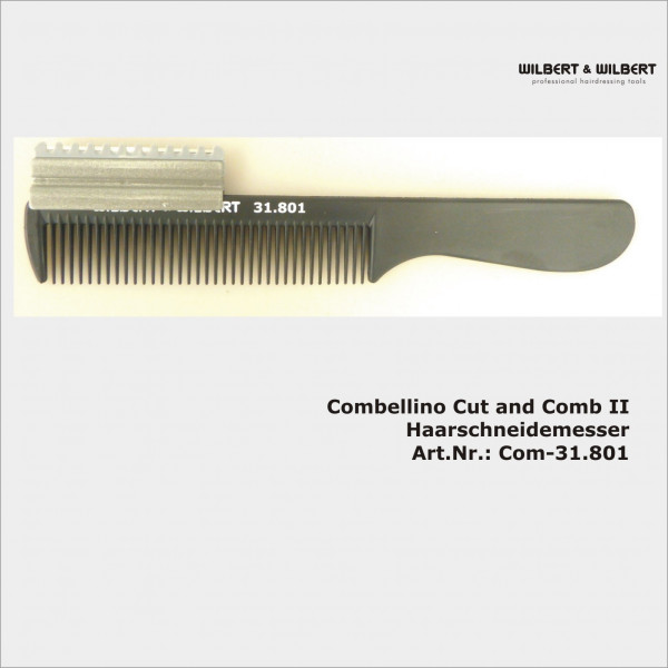 Combellino Cut and Comb  Haarschneide Kombimesser Art.Nr.:COM-320S