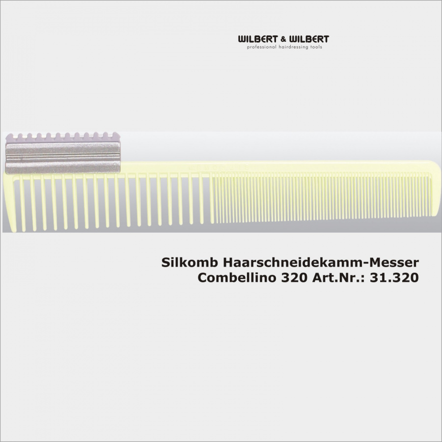 Combellino Cut and Comb Haarschneide Kombimesser Art.Nr.:COM-320